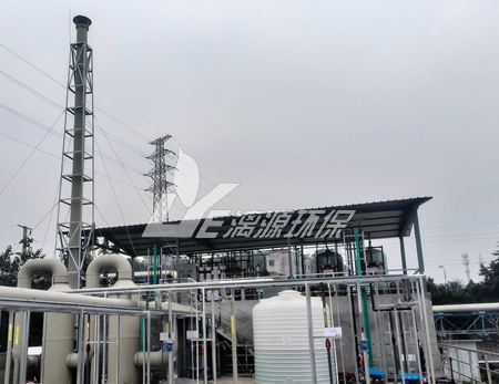 某日化廢水處理工程