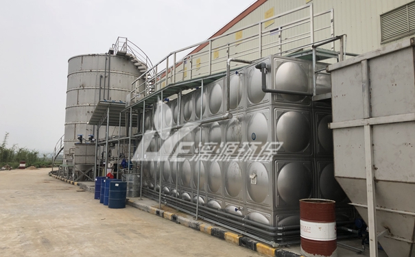 黃鐘花醌生產廢水處理